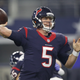 Illustration for article titled Texans Sign Brandon Weeden Because They Learned Nothing